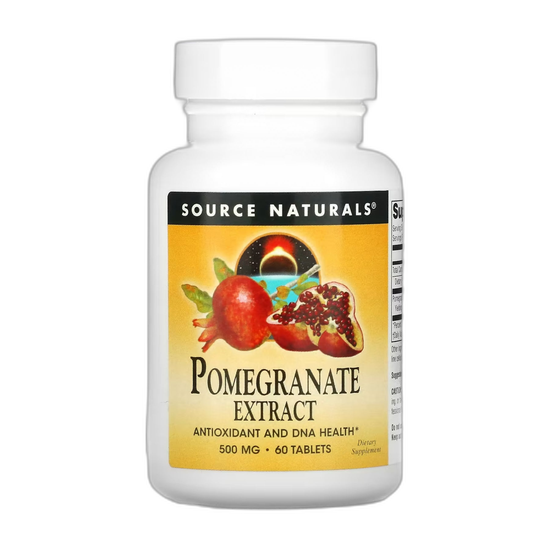 Гранат екстракт 500 мг - 60 таблеток - Source Naturals