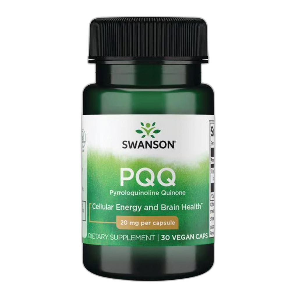 PQQ Pyrroloquinoline Quinone 20 мг - 30 капсул - Swanson