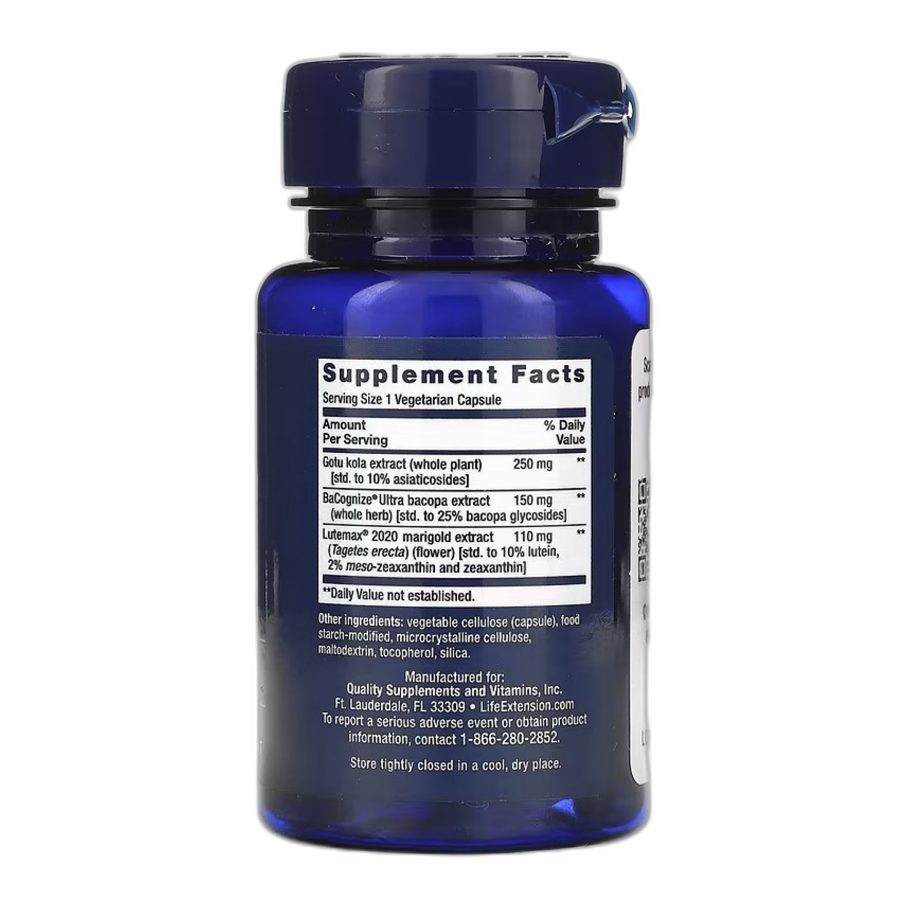 Quick Мозок Nootropic - 30 капсул - Life Extension — фото 2