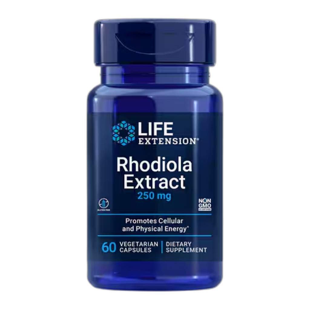Родіола Екстракт 250 мг - 60 капсул - Life Extension