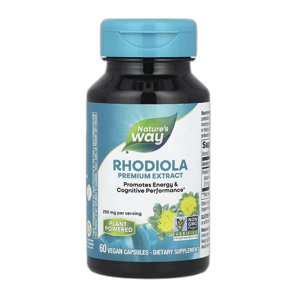 Родіола рожева - 60 капсул - Nature's Way