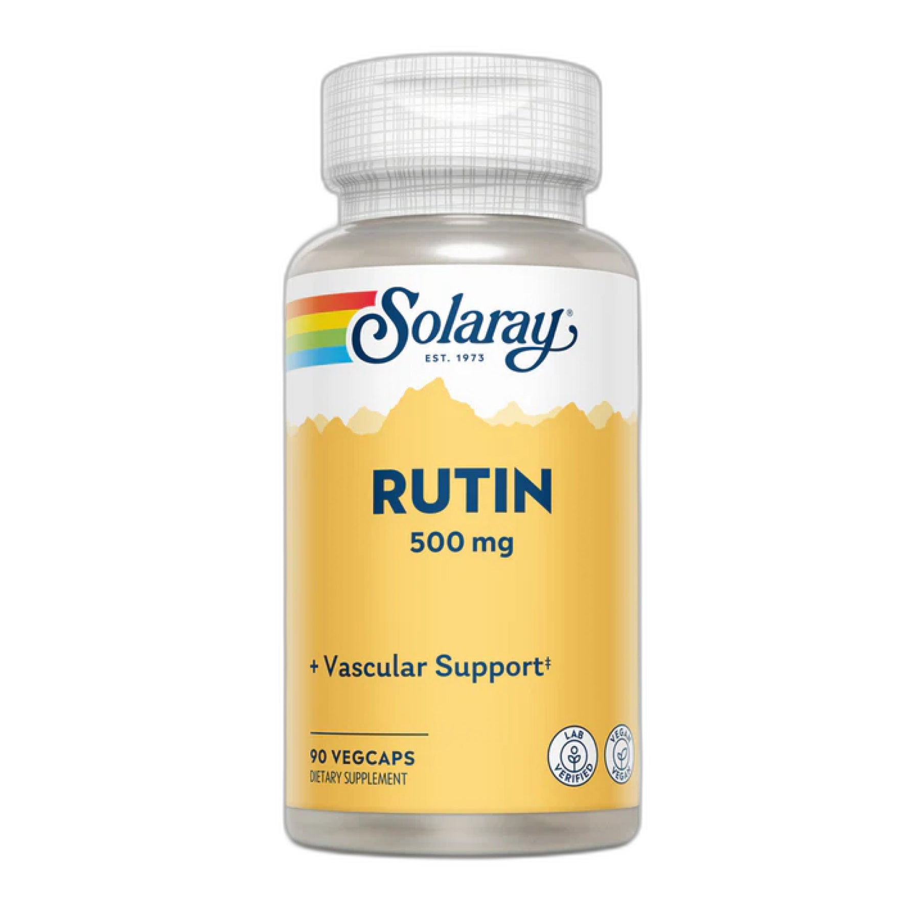 Рутин 500 мг - 90 капсул - Solaray