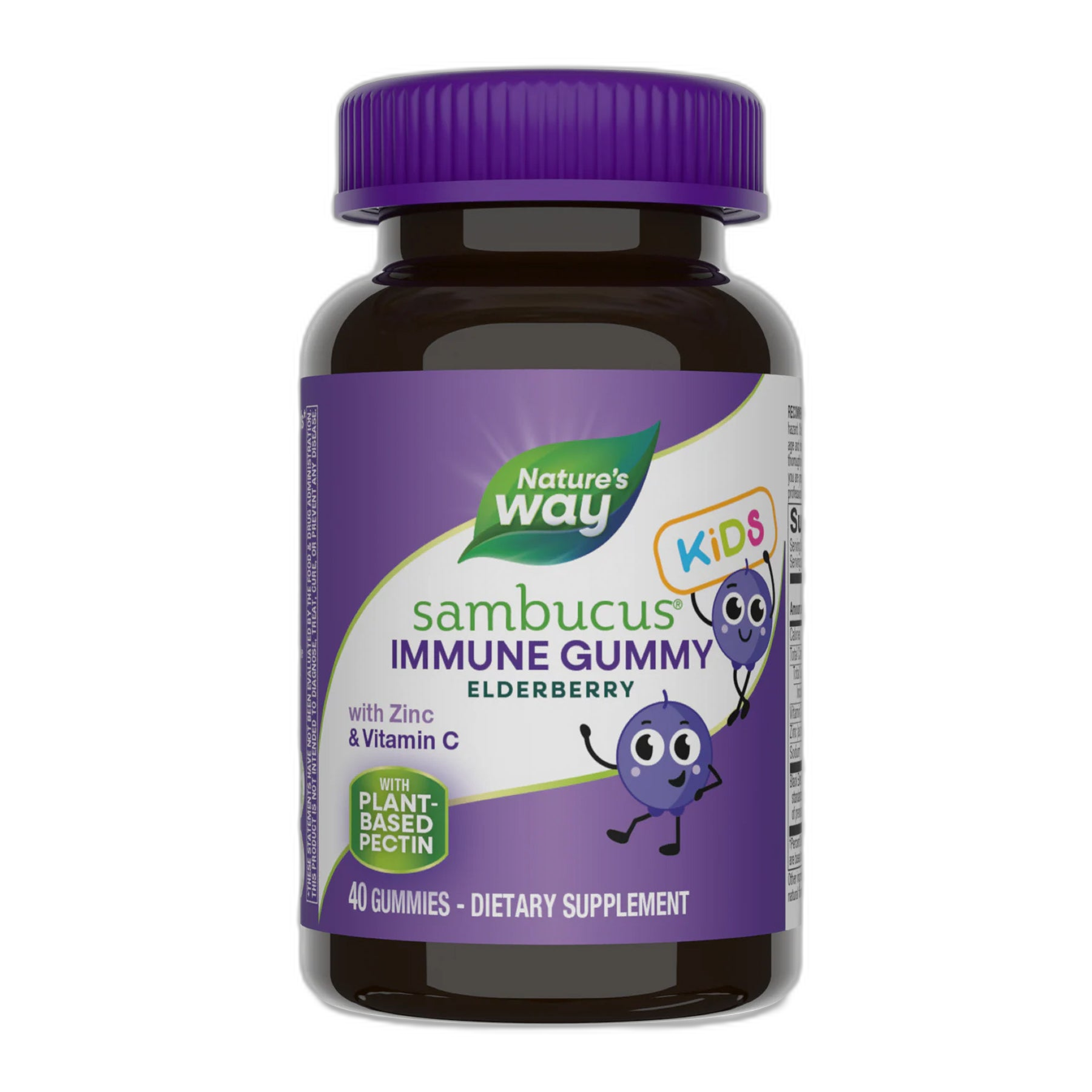 Самбукус дитячий Імунітет цукерка - 40 цукерок - Nature's Way