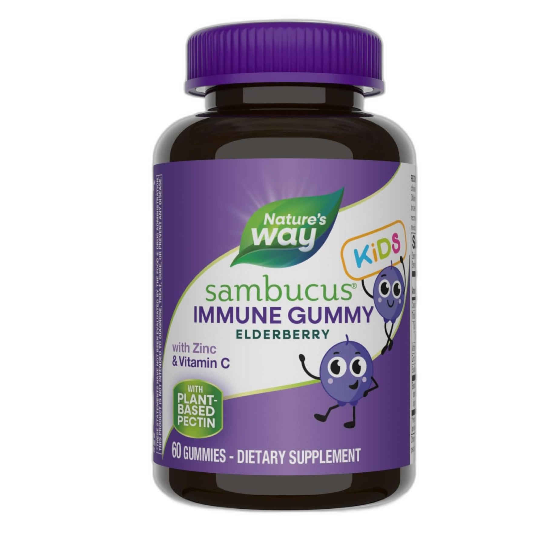 Самбукус дитячий Підтримка імунітету - 60 цукерок - Nature's Way