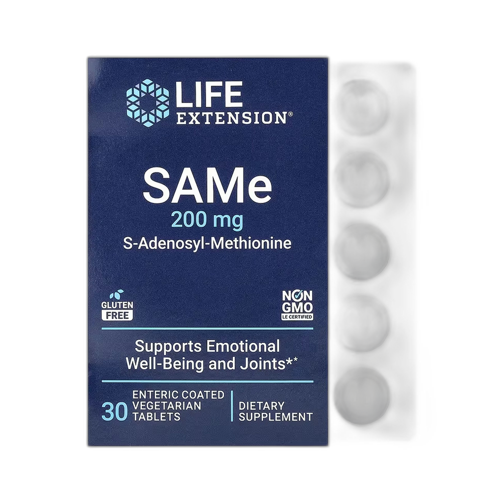 SAMe 200 мг - 30 таблеток - Life Extension