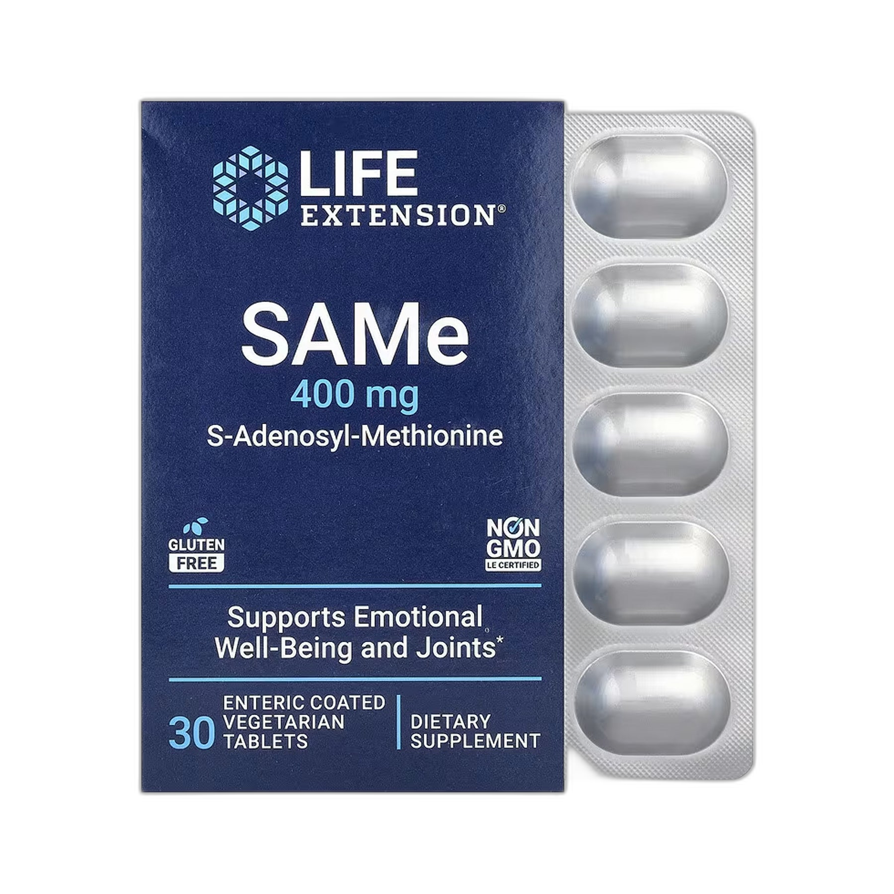 SAMe 400 мг - 30 таблеток - Life Extension
