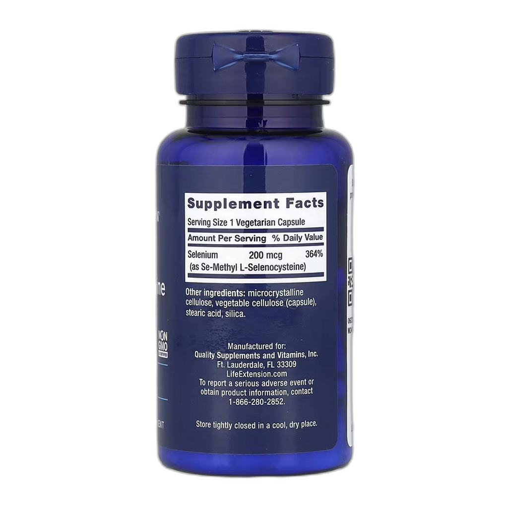 Se-Methyl L-Selenocysteine 200 мкг - 90 капсул - Life Extension