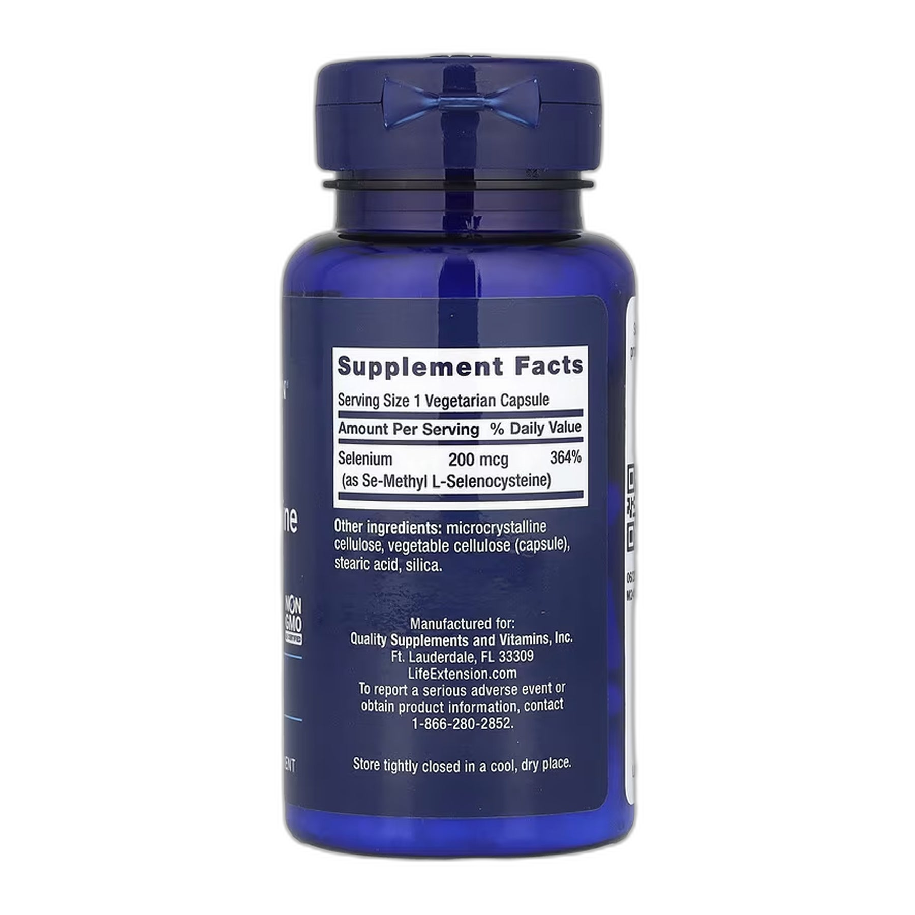 Se-Methyl L-Selenocysteine 200 мкг - 90 капсул - Life Extension