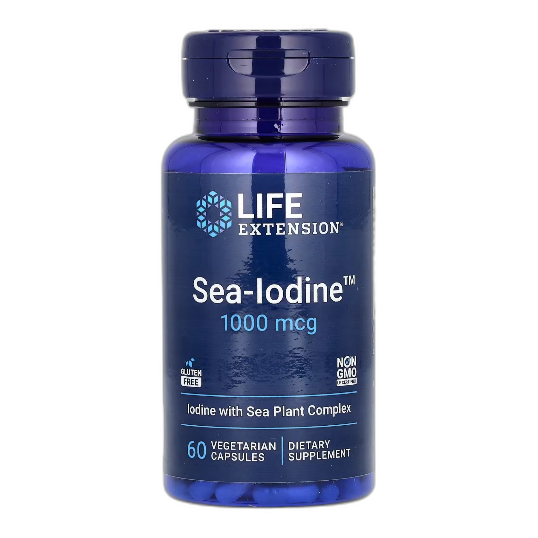 Sea-Йод™ 1000 мкг - 60 капсул - Life Extension