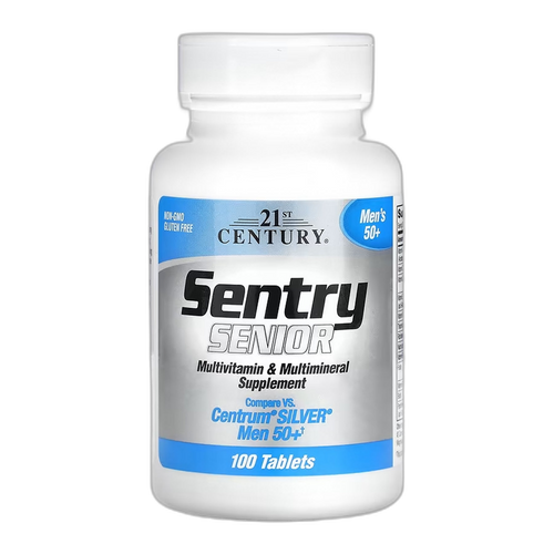 Sentry Senior Men 50+ - 100 таблеток - 21st Century
