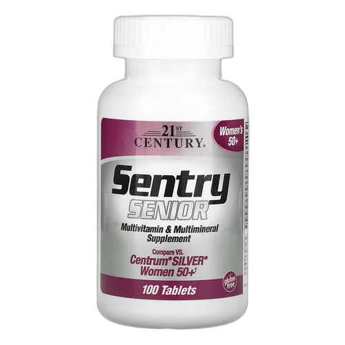 Sentry Senior Women 50+ - 100 таблеток - 21st Century