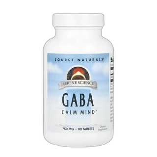 Серене Скіенке® GABA 750 мг - Source Naturals
