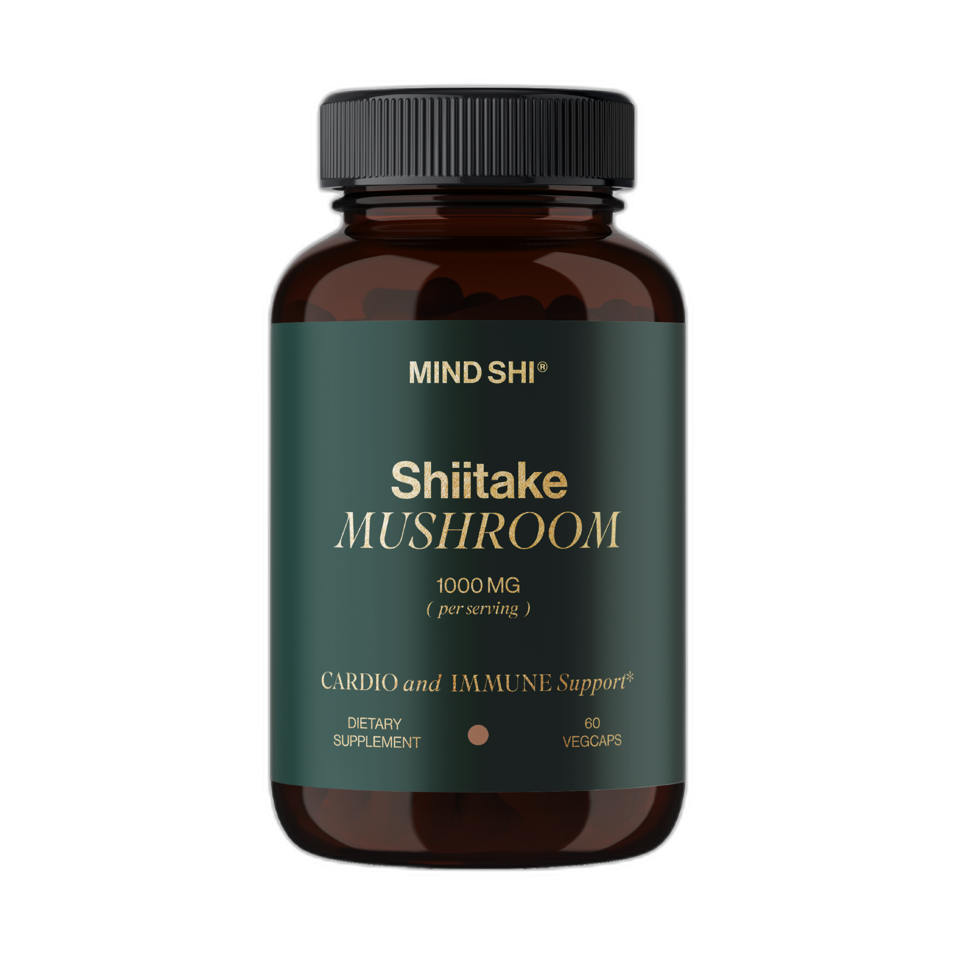 Shiitake Mushroom 1000 мг - 60 капсул - Mind Shi