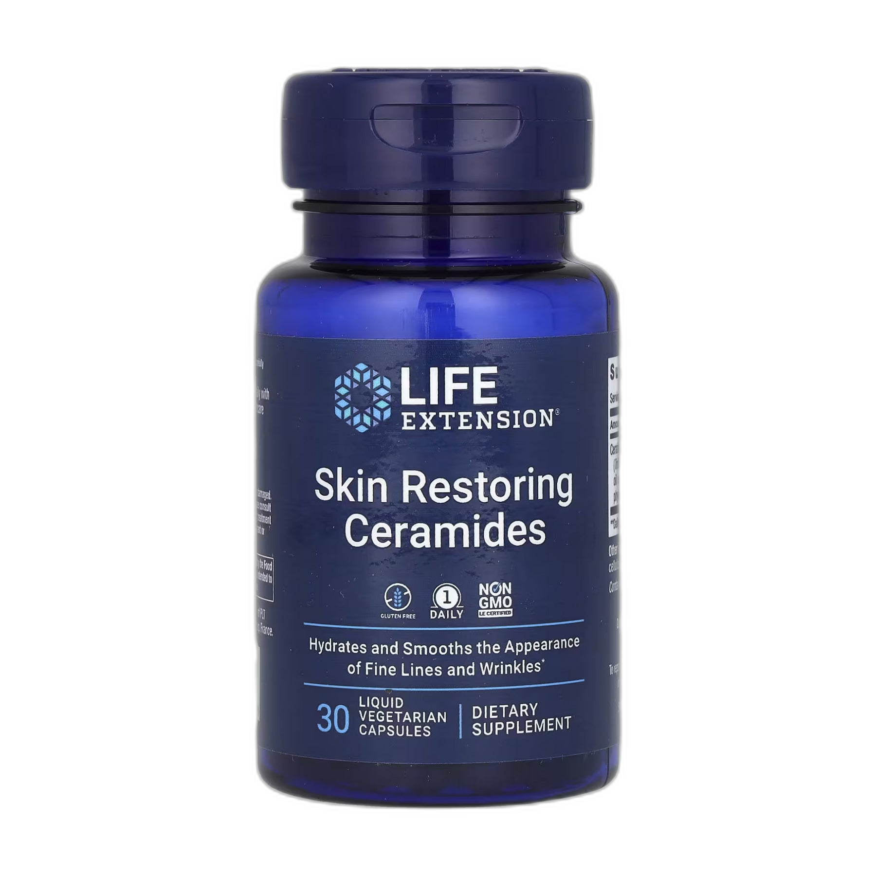 Skin Restoring Ceramides - 30 liquid vcaps - Life Extension