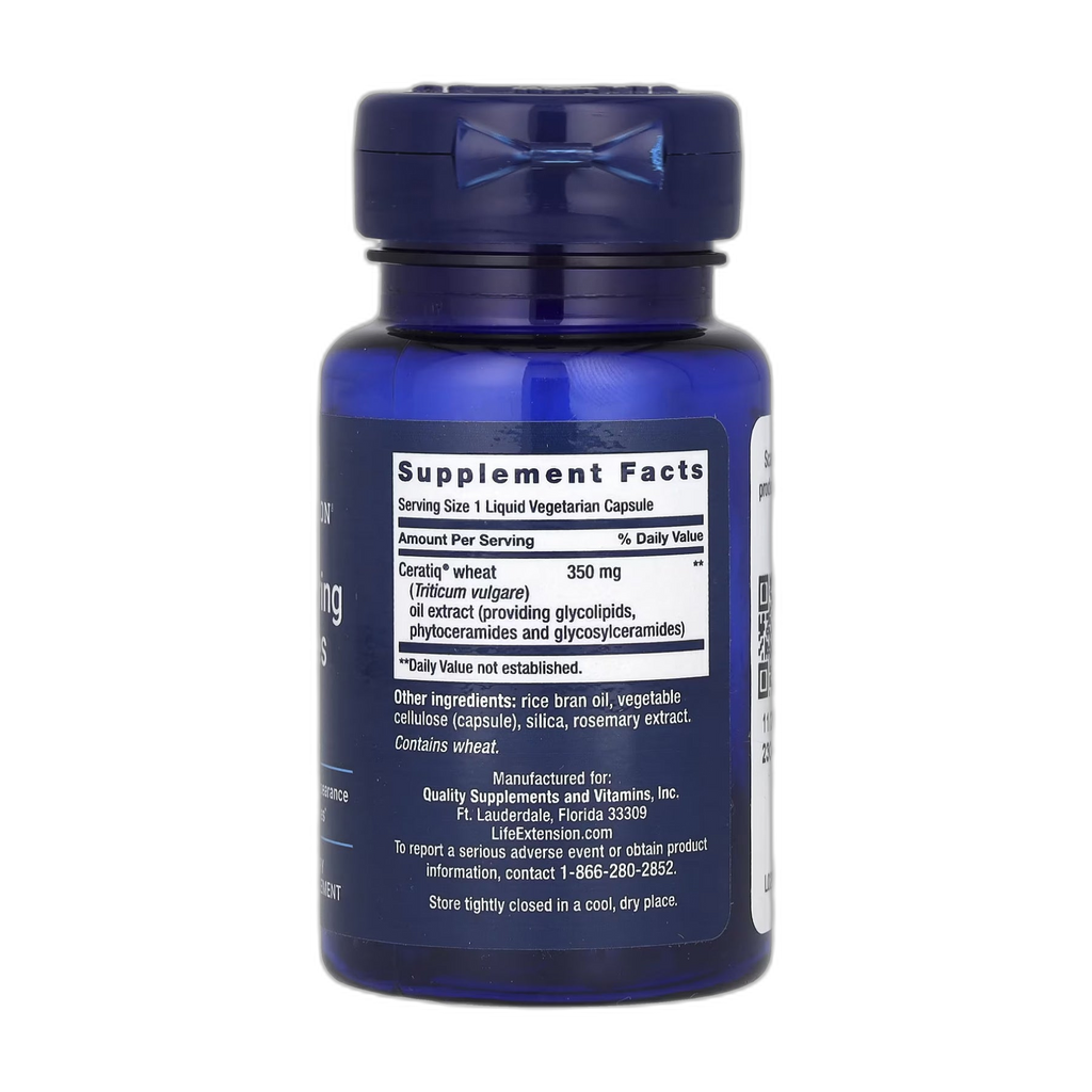 Skin Restoring Ceramides - 30 liquid vcaps - Life Extension