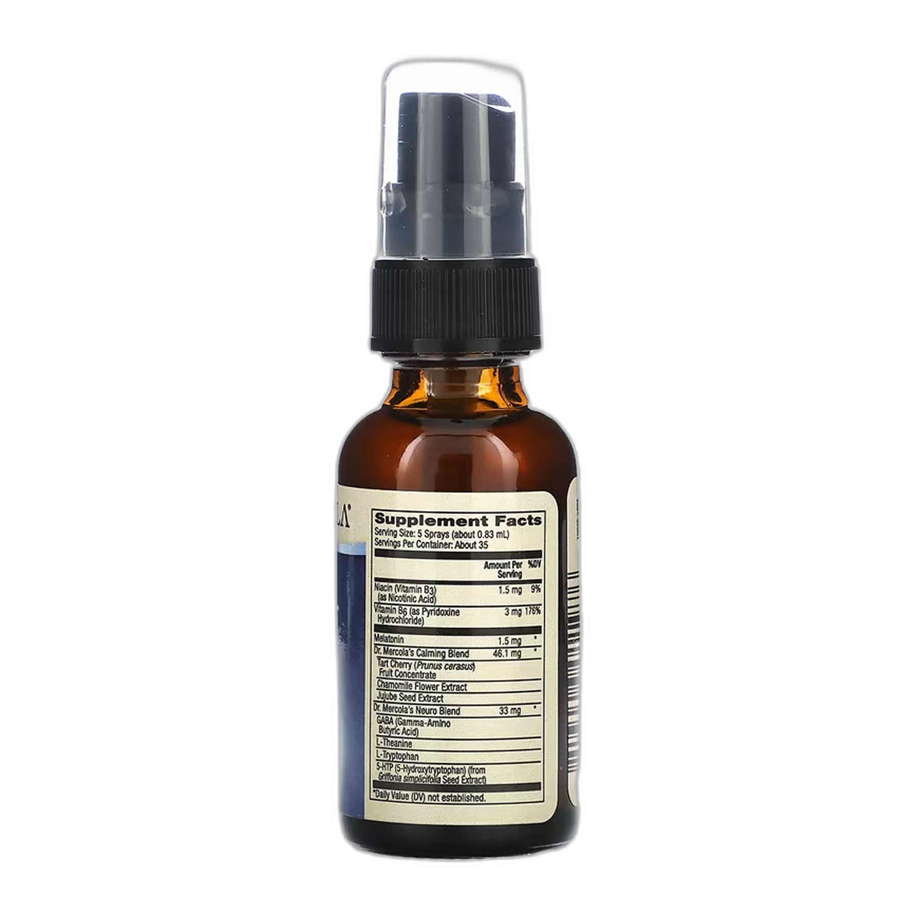 Сон Support з Мелатонін Spray - 29 мл - Dr. Mercola