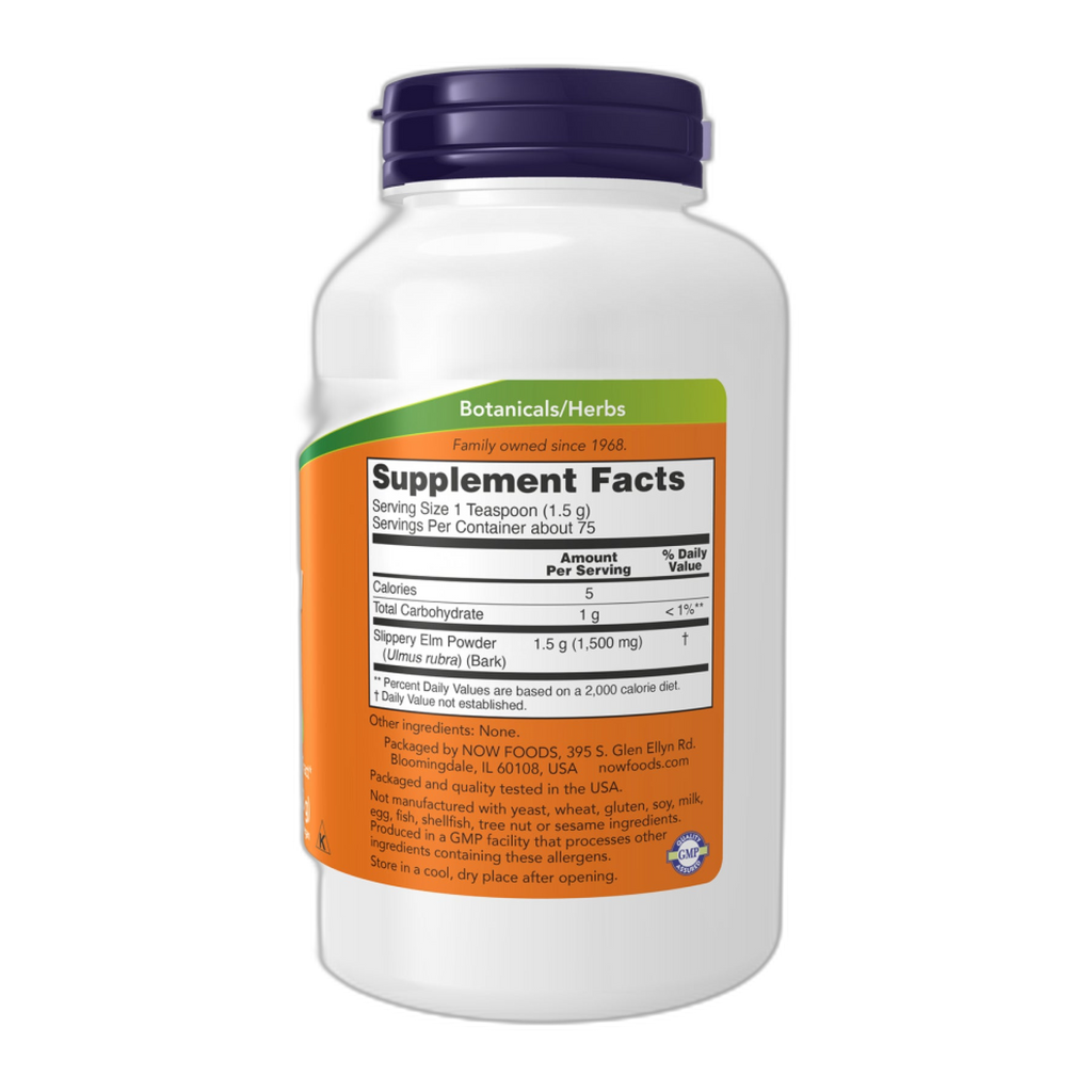 Сліппери Елм порошок - 113 г - Now Foods
