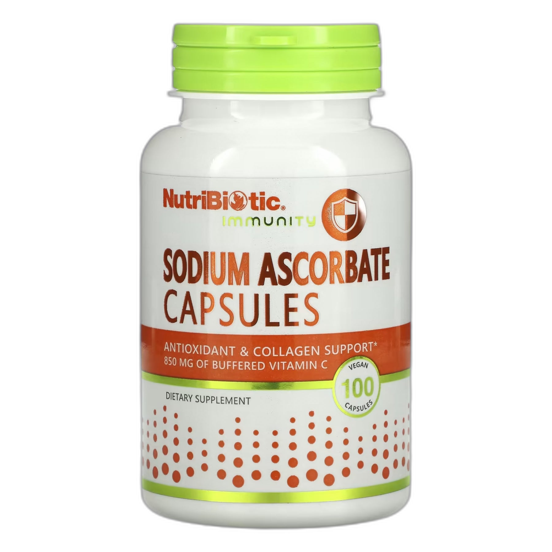 Sodium аскорбат - 100 капсул - Nutribiotic