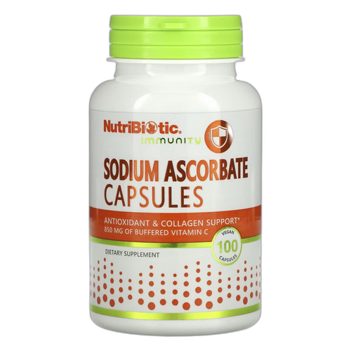 Sodium аскорбат - 100 капсул - Nutribiotic