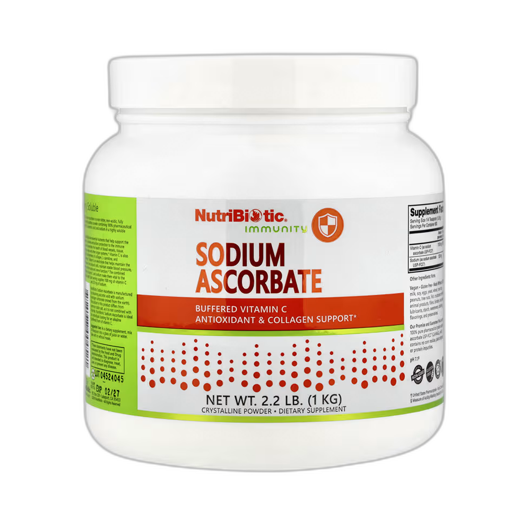 Sodium аскорбат - 1000 г - Nutribiotic