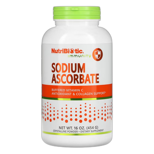 Sodium аскорбат Порошок - 454 г - Nutribiotic