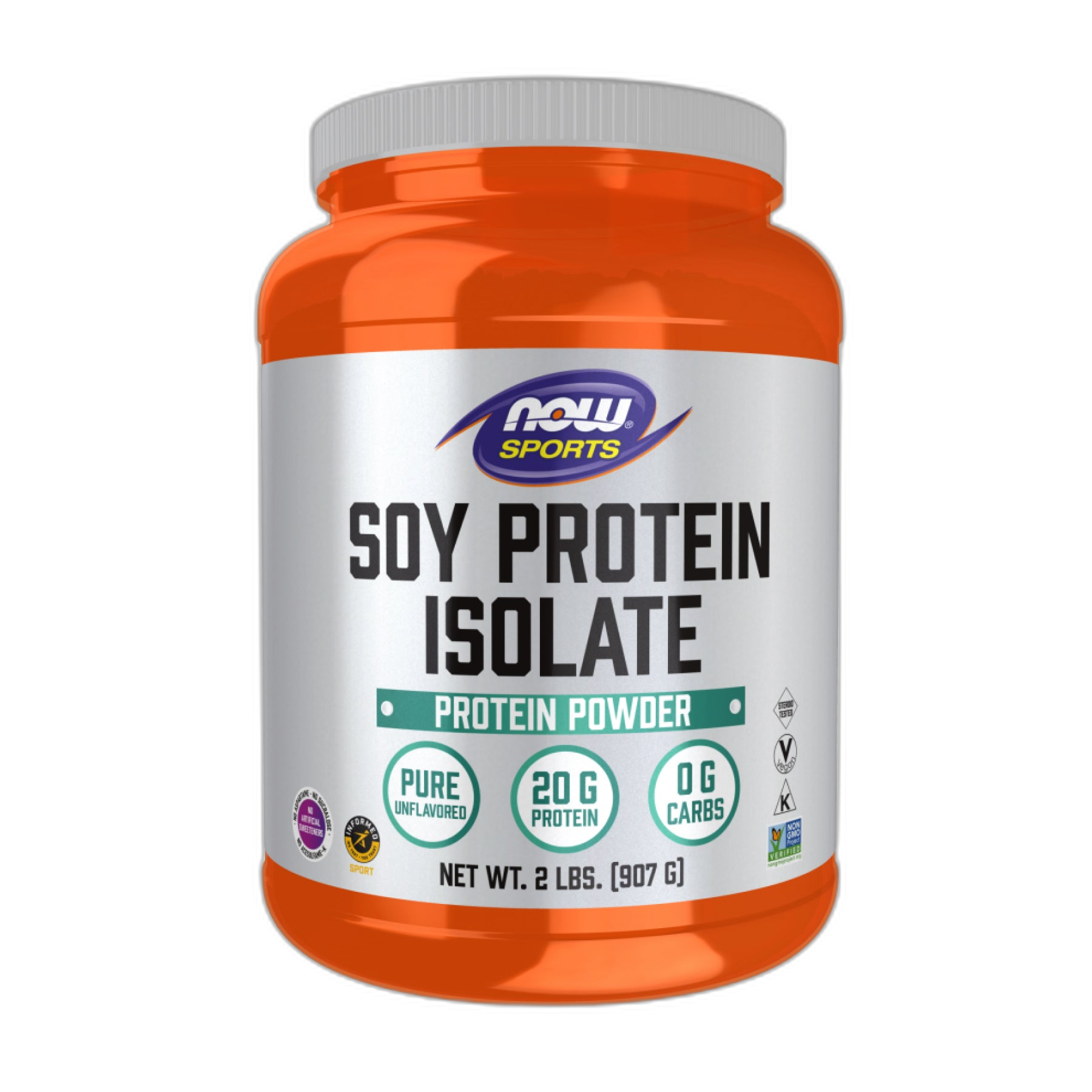 Соєвий протеїн Ісолате - 907 г - Now Foods