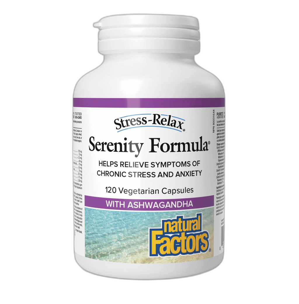 Стрес-Relax Serenity Формула - 120 капсул - Natural Factors