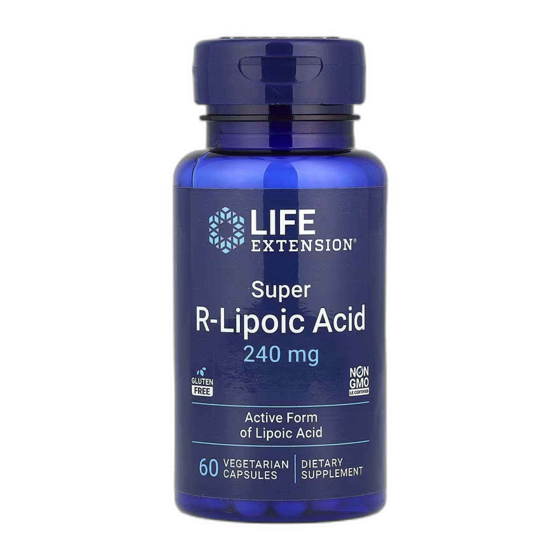 Super R-Lipoic Acid 240 мг - 60 капсул - Life Extension
