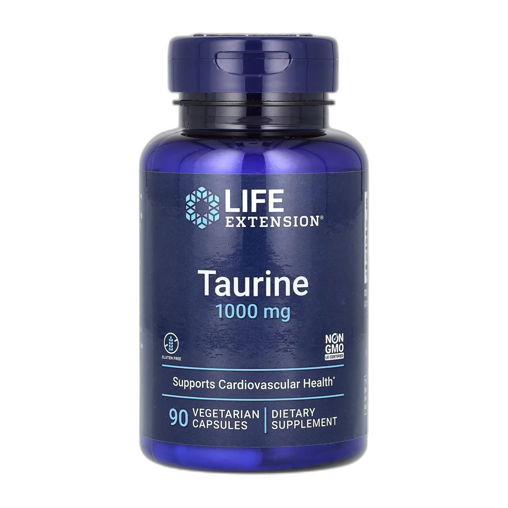 Таурин 1000 мг - 90 капсул - Life Extension