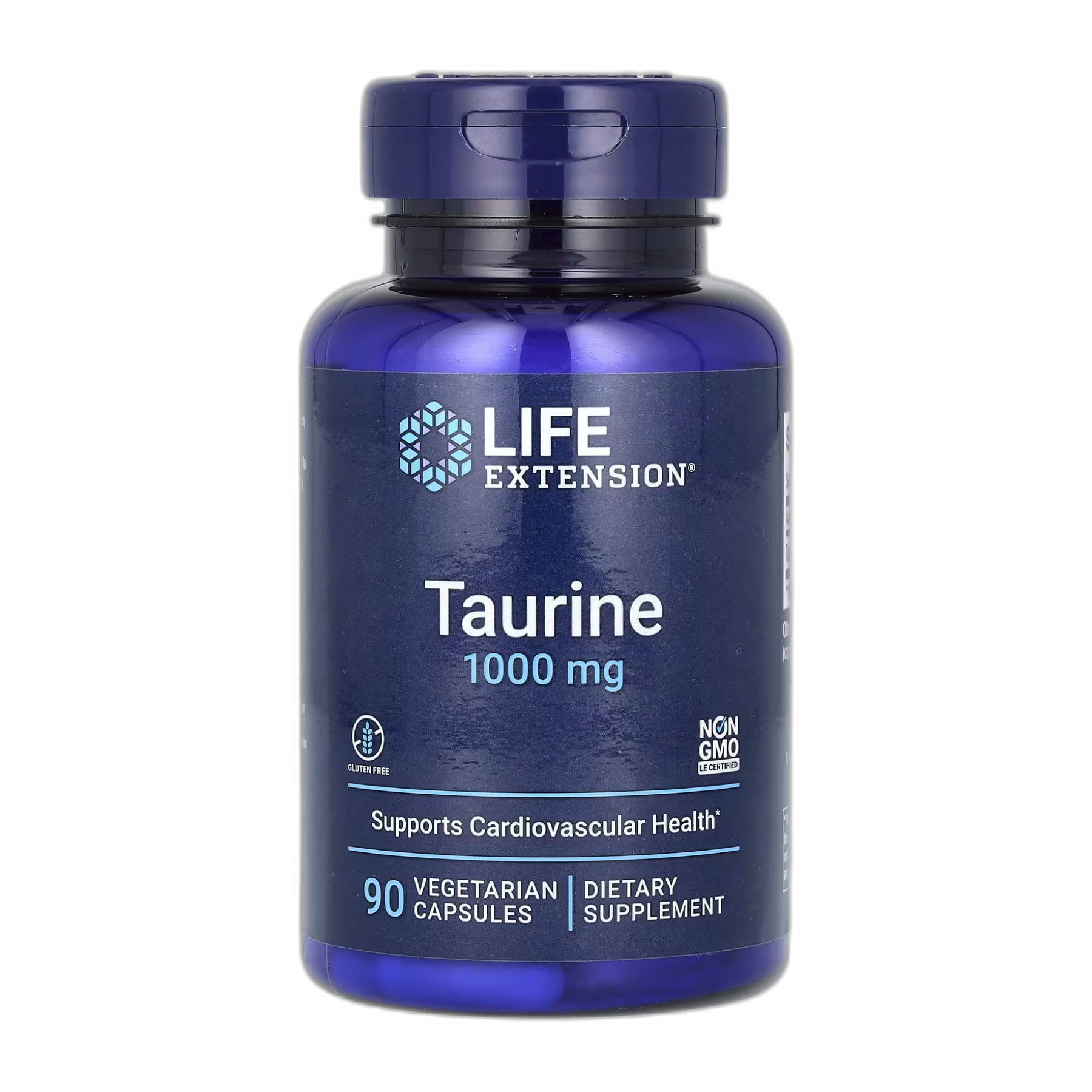 Таурин 1000 мг - 90 капсул - Life Extension