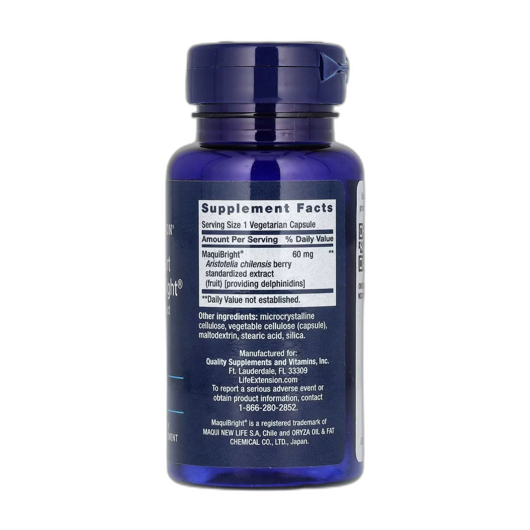Tear Support з MaquiBright 60 мг - 30 капсул - Life Extension
