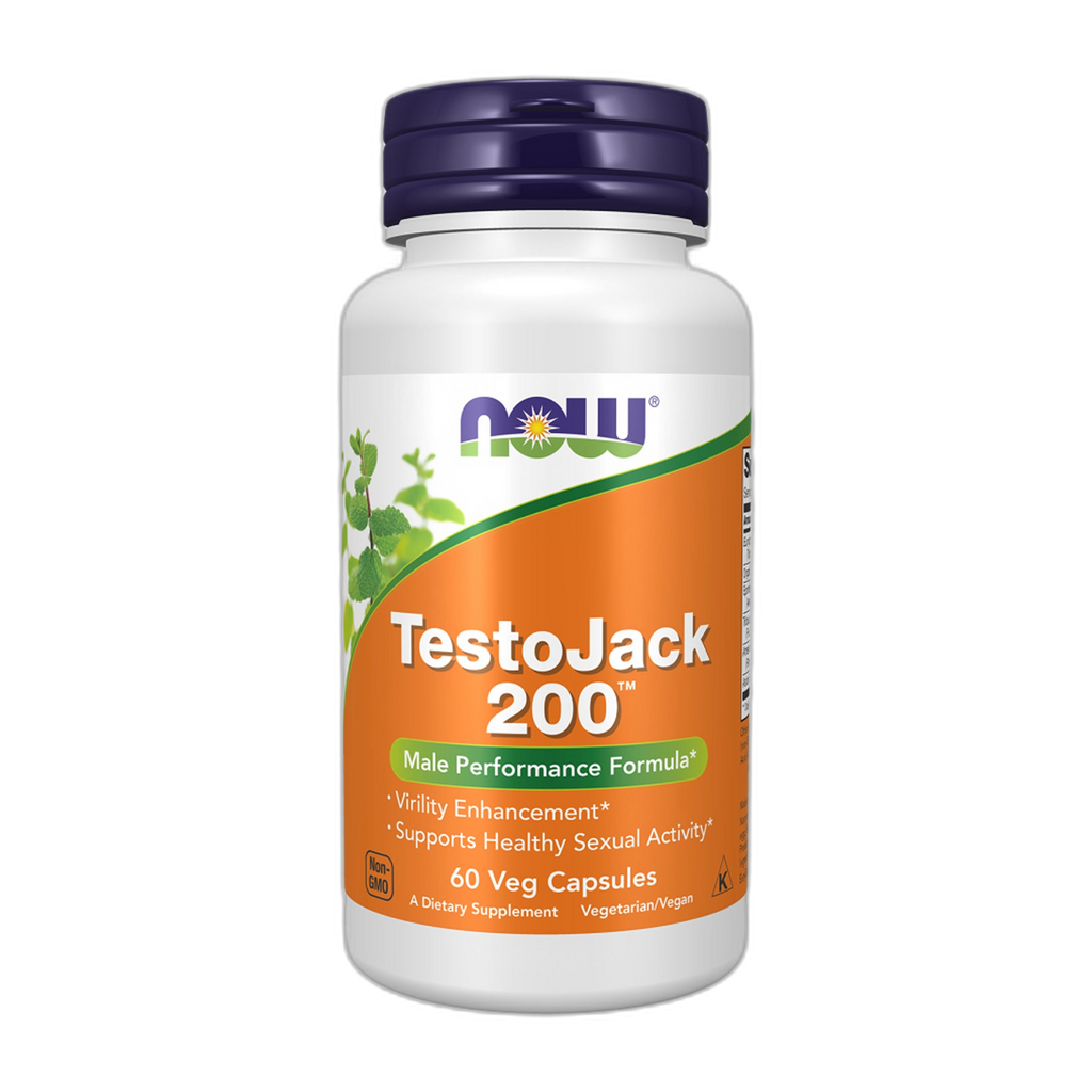 ТестоДжакк 200™ - 60 капсул - Now Foods