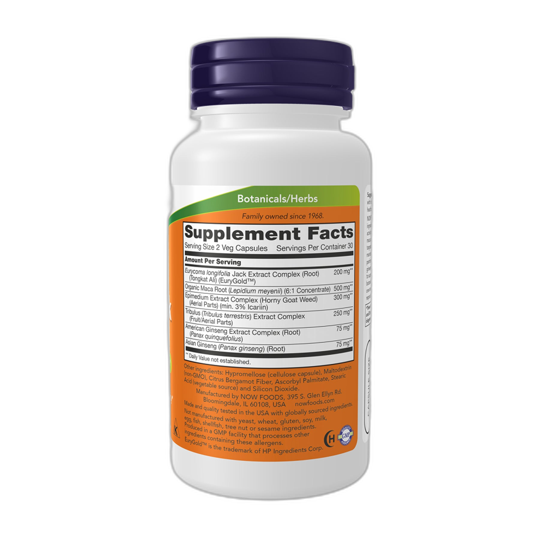 ТестоДжакк 200™ - 60 капсул - Now Foods