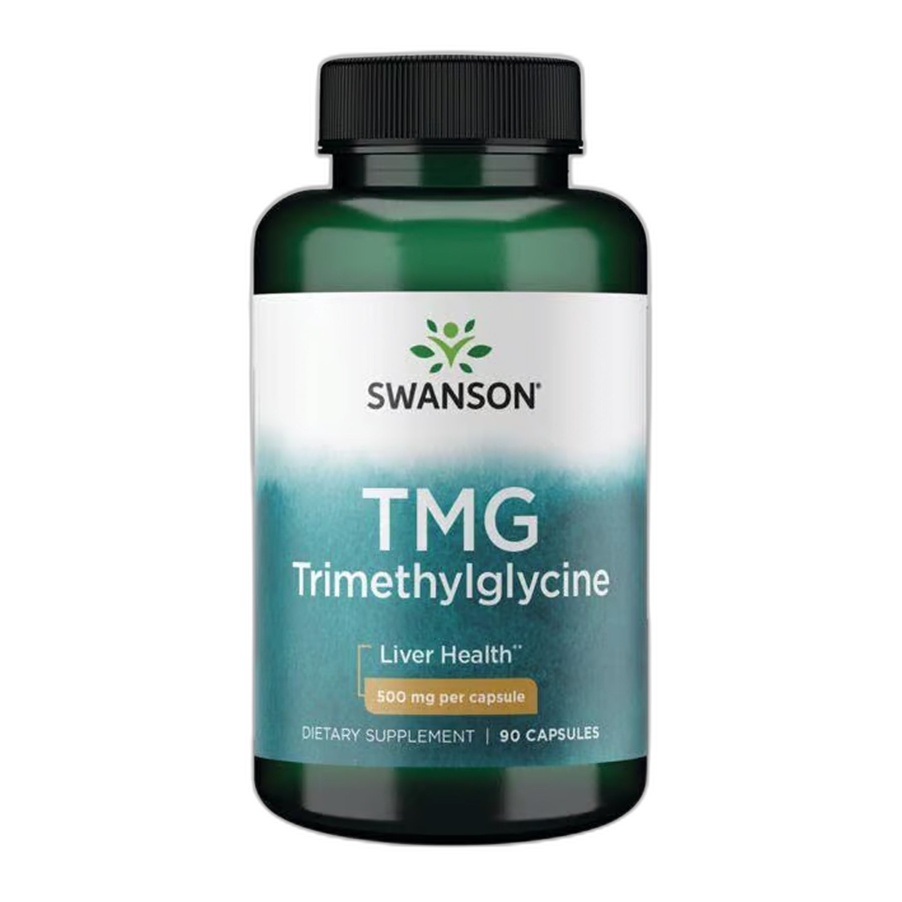 TMG (триметилгліцин) Тріметилгликіне 500 мг - 90 капсул - Swanson