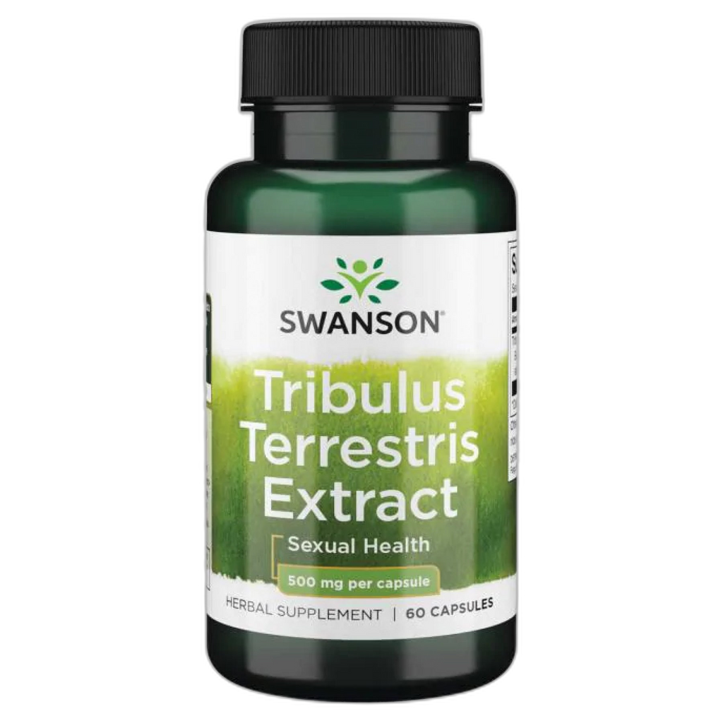 Якірці (Tribulus) Terrestris Екстракт 500 мг - 60 капсул - Swanson