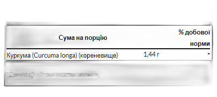 Куркума 720 мг - 100 капсул - Swanson