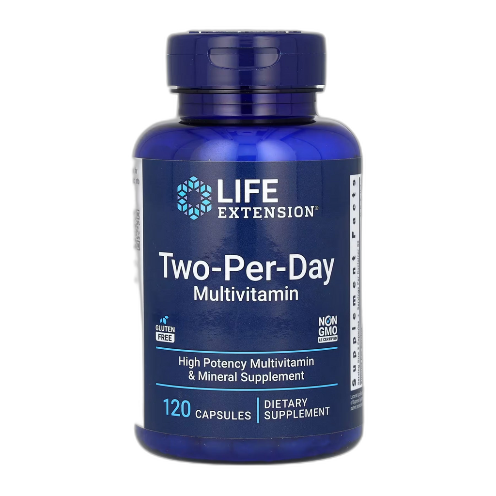 Two-Per-Day Мультивітамін - 120 капсул - Life Extension
