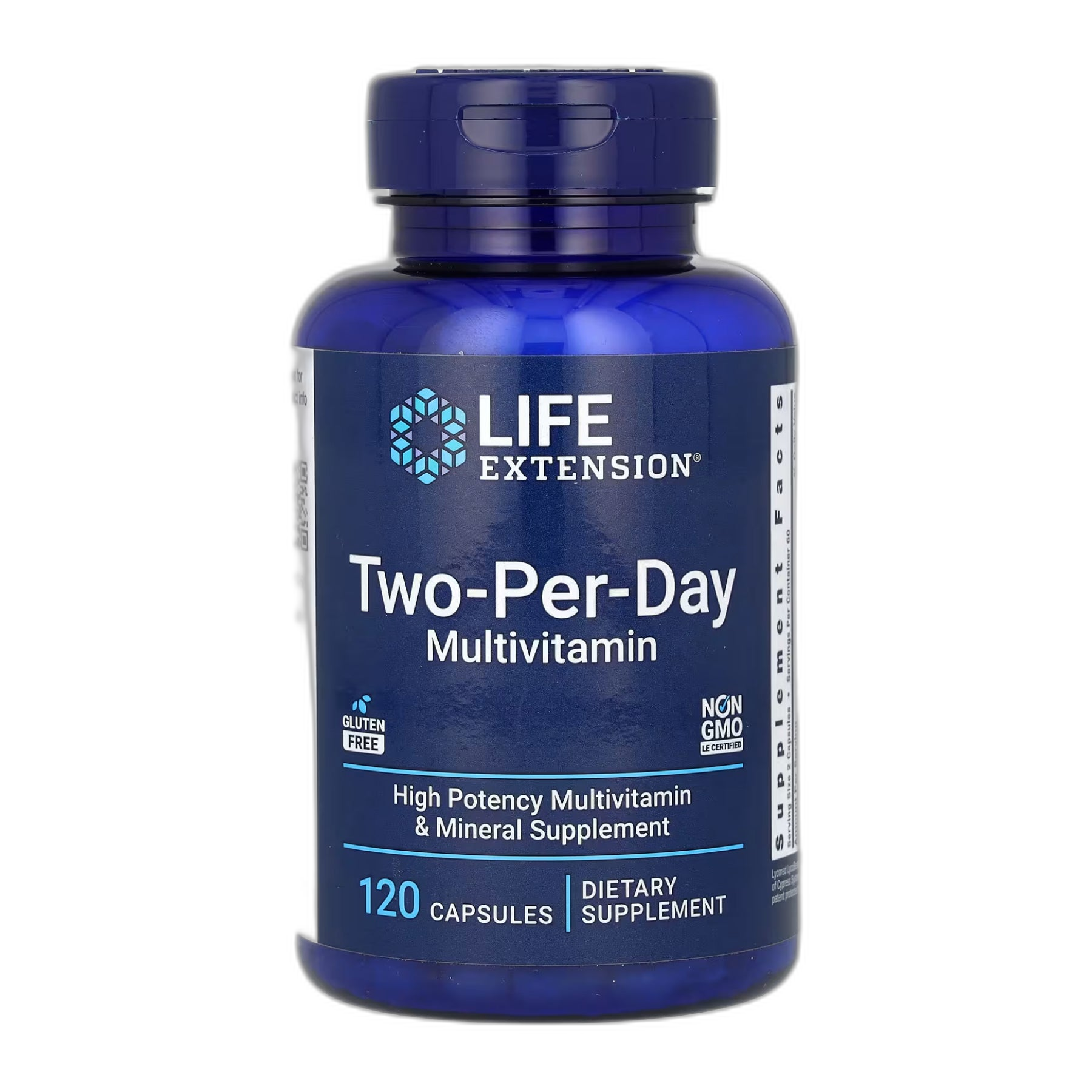 Two-Per-Day Мультивітамін - 120 капсул - Life Extension