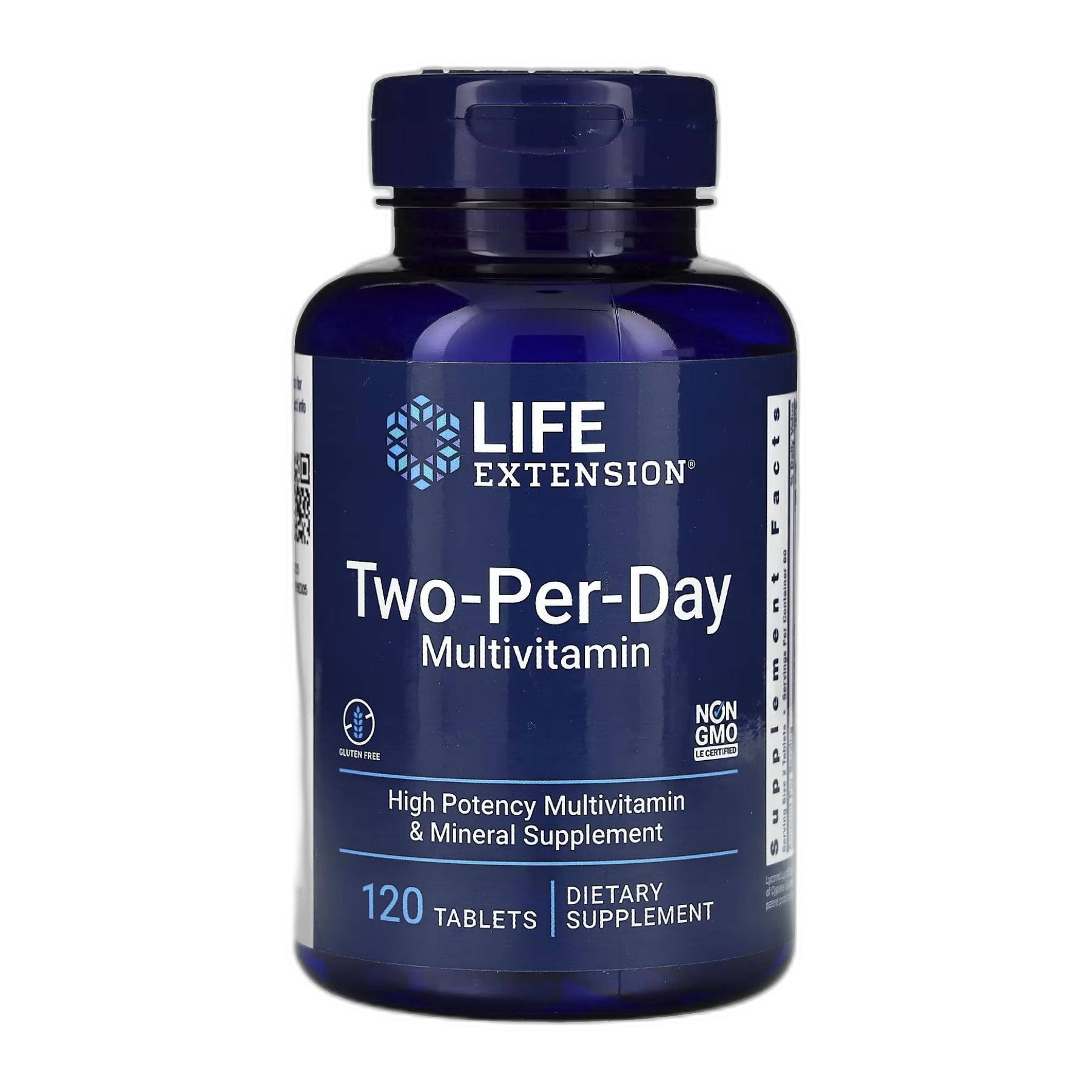 Two-Per-Day Мультивітамін - 120 таблеток - Life Extension