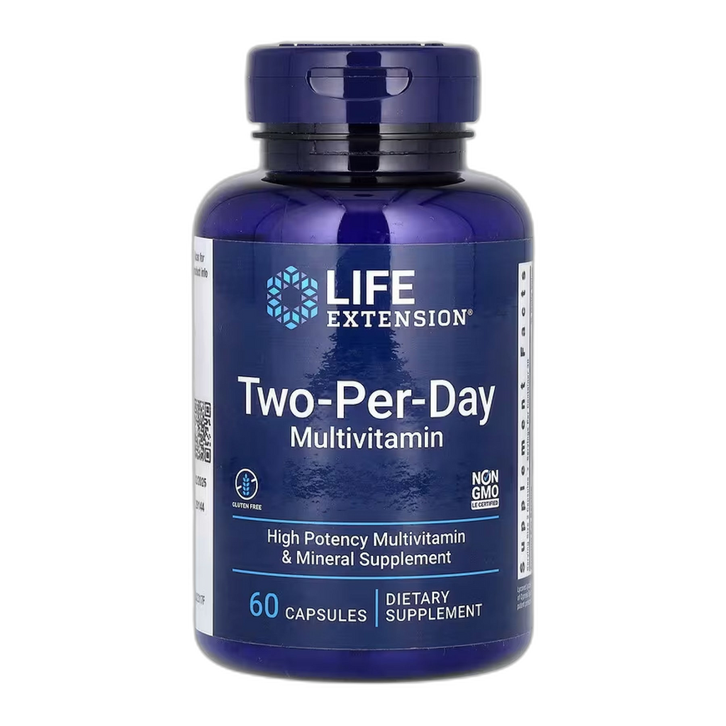 Two-Per-Day Мультивітамін - 60 капсул - Life Extension