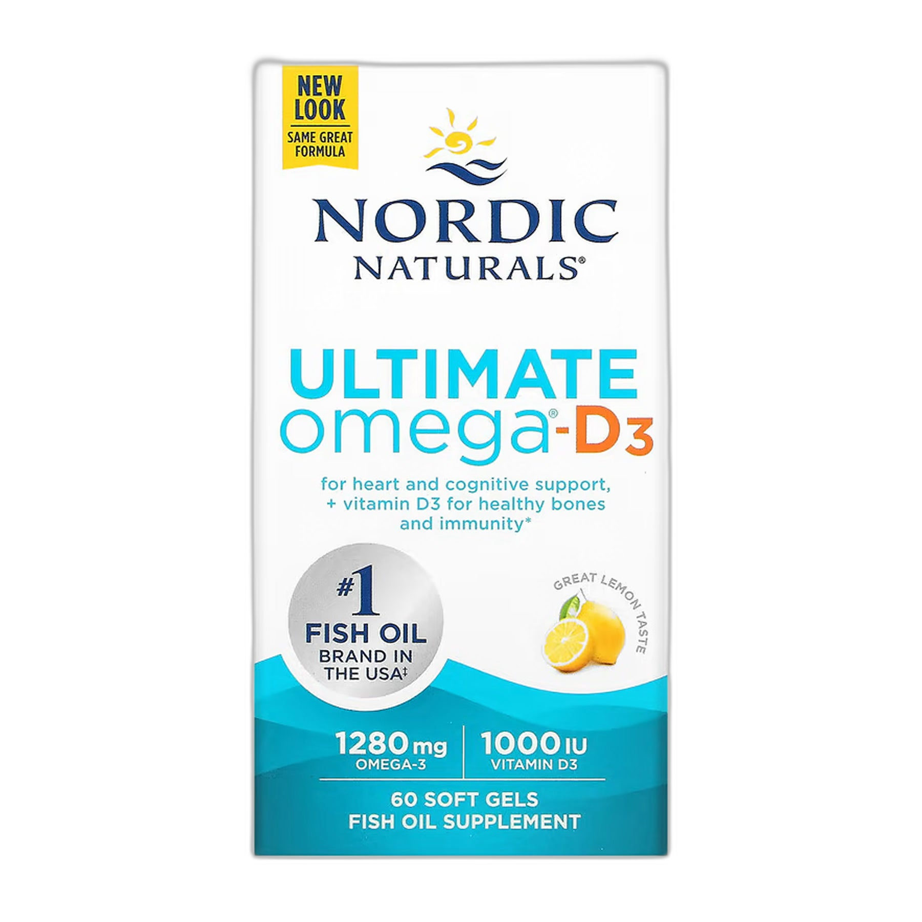 Ultimate Omega-D3 - 60 капсул - Nordic Naturals