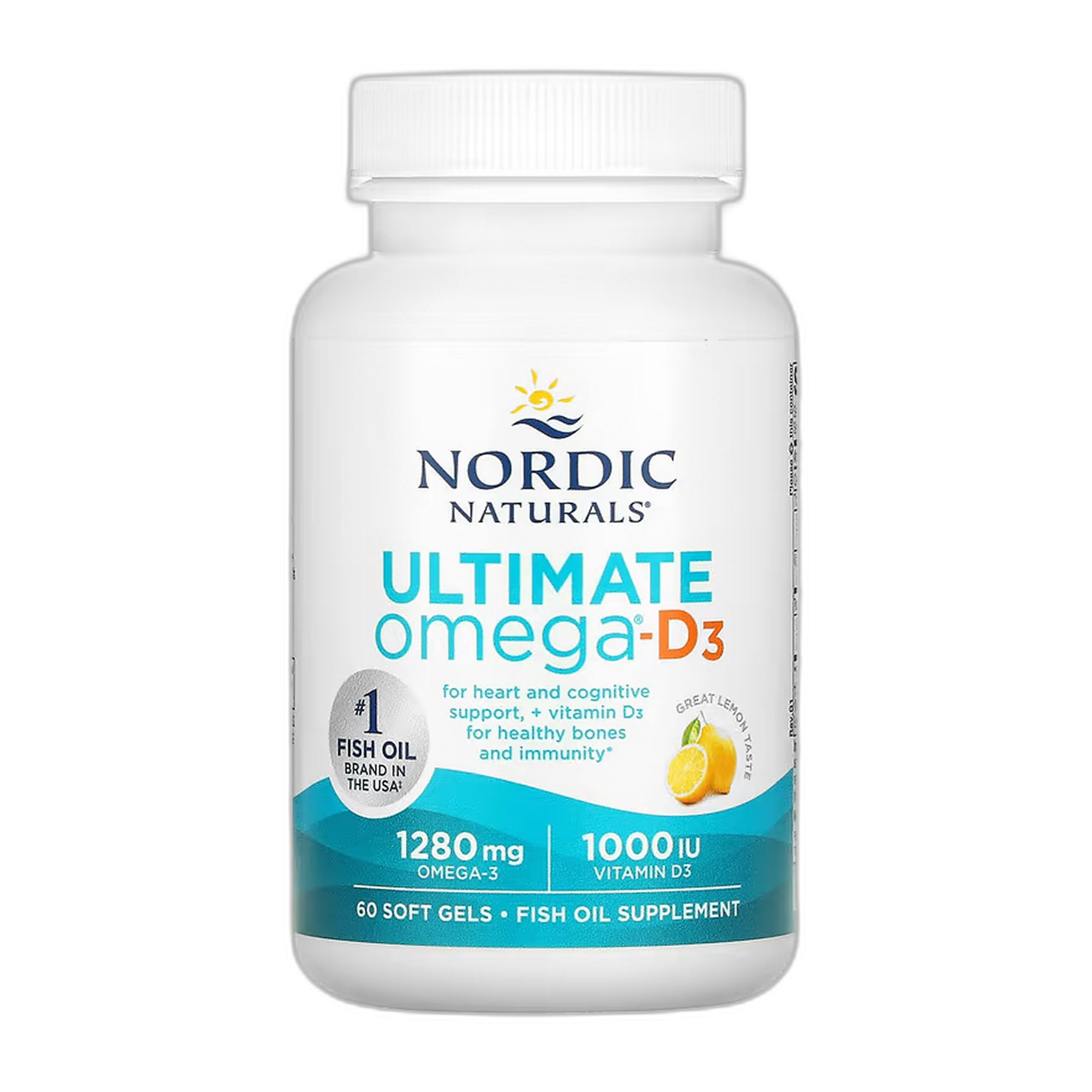 Ultimate Omega-D3 - 60 капсул - Nordic Naturals
