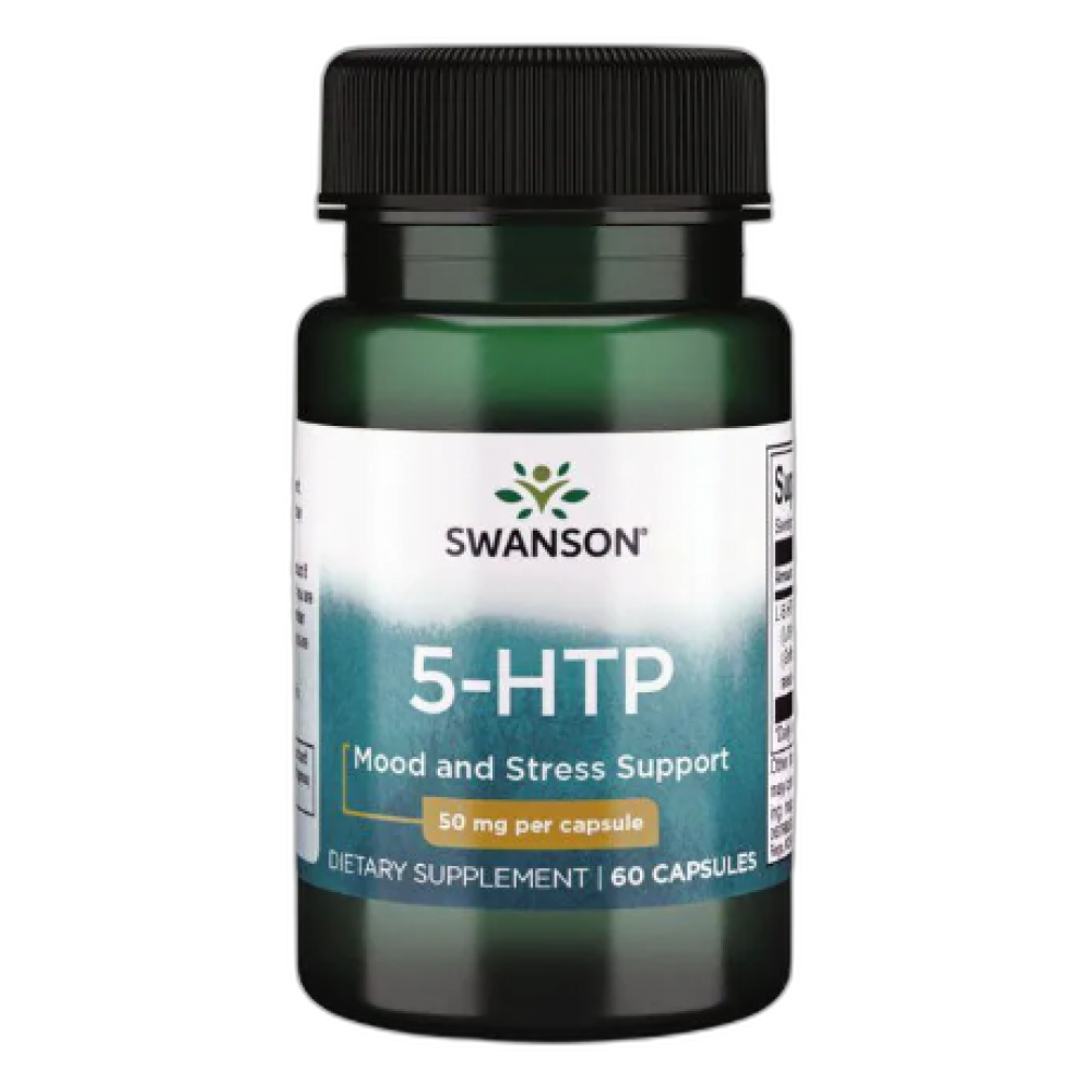 Ультра 5-HTP 50 мг - 60 капсул - Swanson