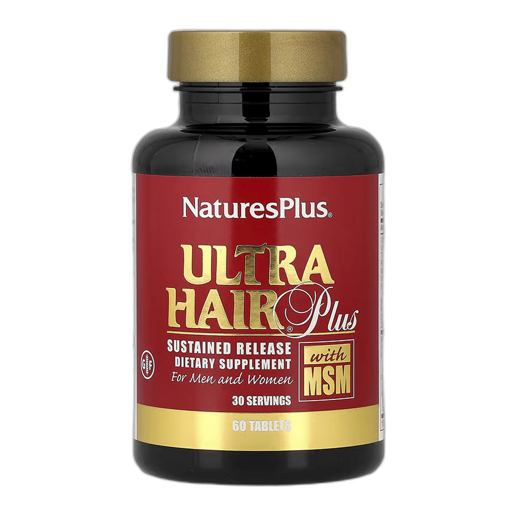 Ультра Волосся плюс з мСМ - 60 таблеток - Nature's Plus