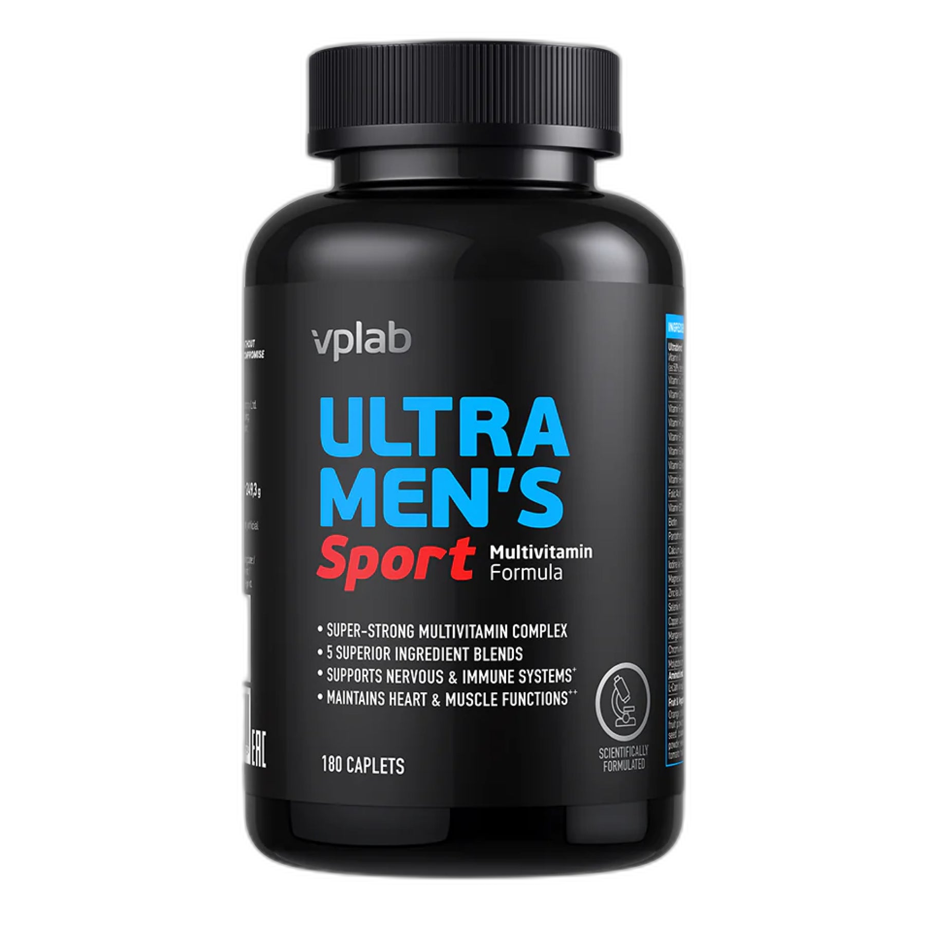Ultra Чоловічий Sport Мультивітамін - 180 капсул - VPLab