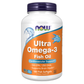 Ультра Омега-3 FO 500/250 Фіш Гелатін - 180 капсул - Now Foods