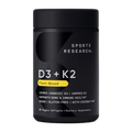 Веганський D3 5000 МО + Вітамін K2 100 мкг - 60 капсул - Sport Research
