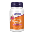 Вітамін D3 5000 МО - 30 капсул - Now Foods