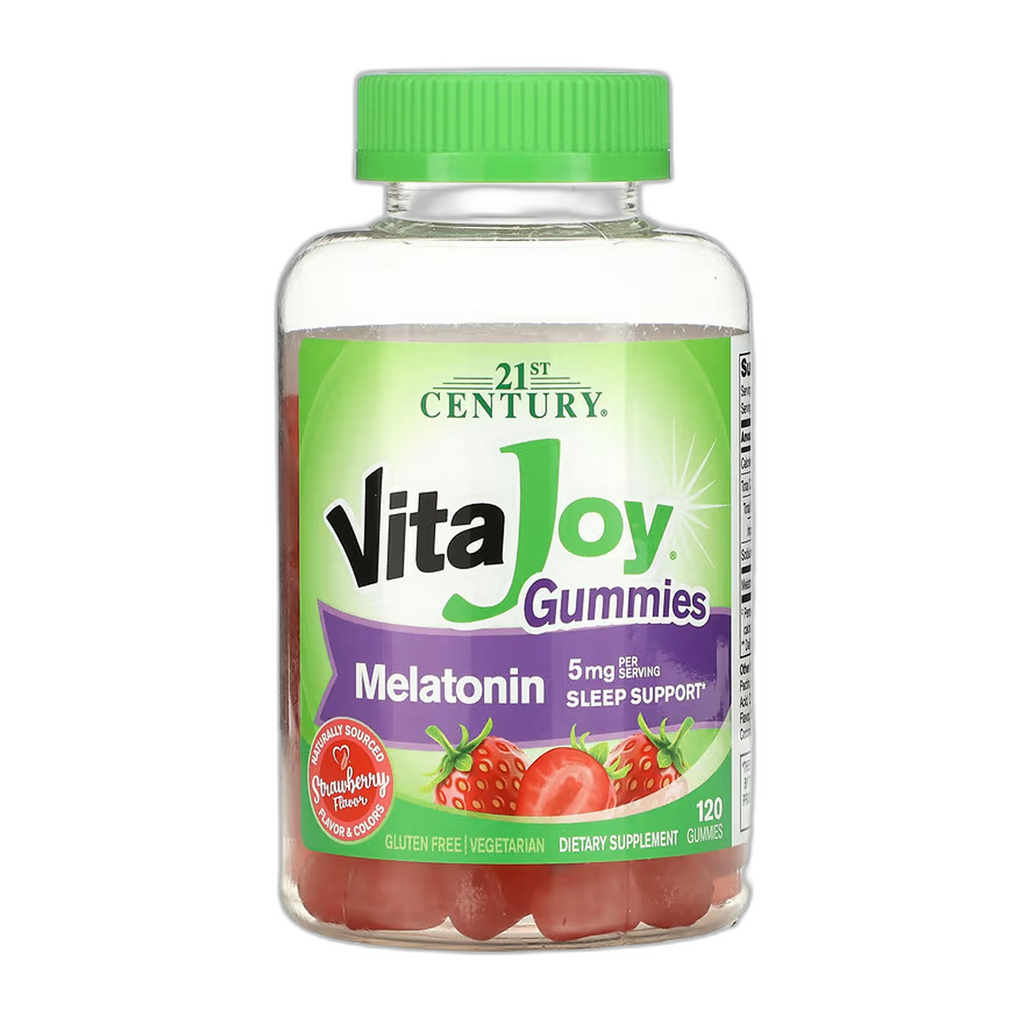 VitaJoy Мелатонін 5 мг - 120 цукерок - 21st Century