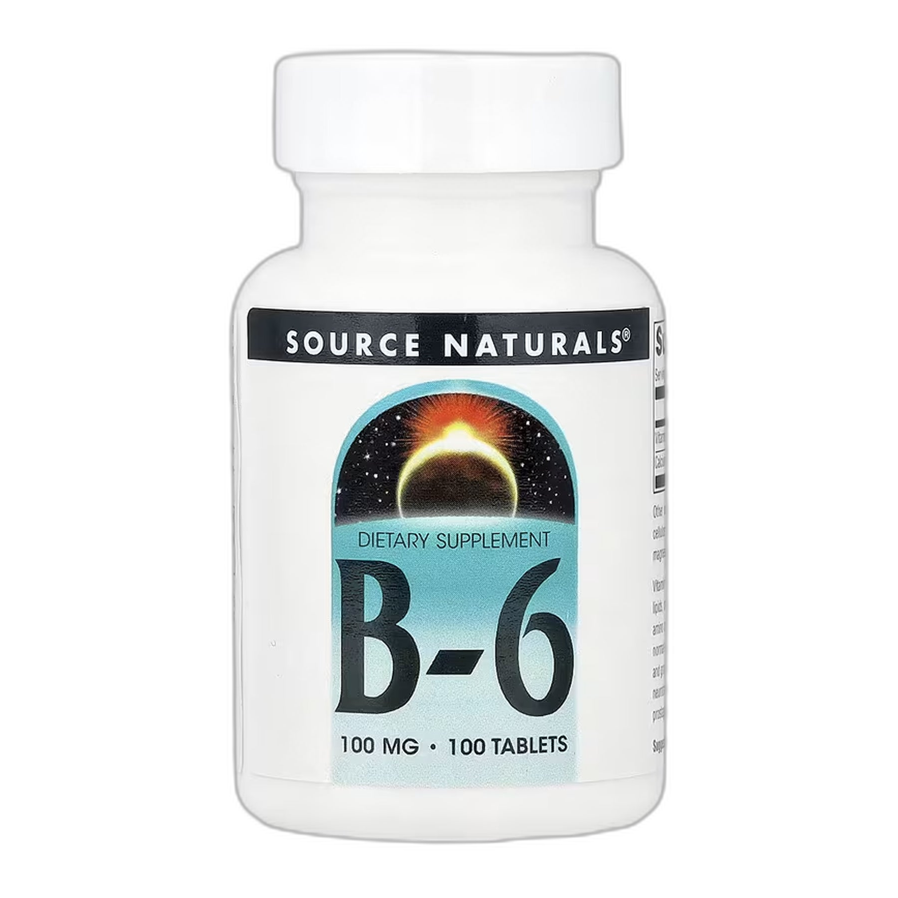 Вітамін B-6 100 мг - 100 таблеток - Source Naturals